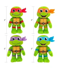 Legend Toys Tmnt 8 inch Basic Plush 4-Pack
