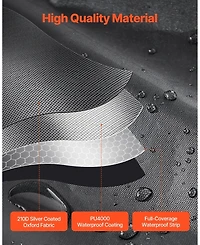 Gouun Outdoor Bike Storage Tent for 1 to 2 Bicycles with Dual Zippers