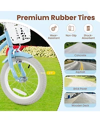 Slickblue Kids Bicycle with Adjustable Seat and Handlebar