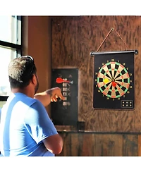 Gse Games & Sports Expert 16" Magnetic Dart/Baseball Board Set