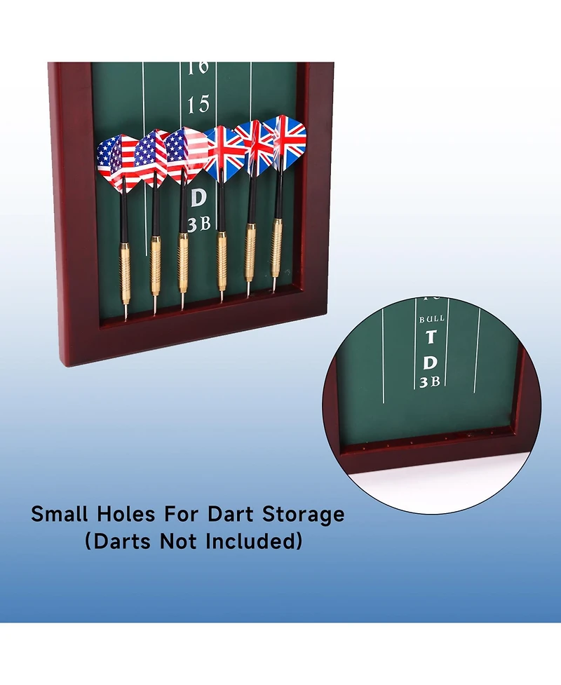 Gse Games & Sports Expert Large Chalk Dart Game Scoreboard with Chalks