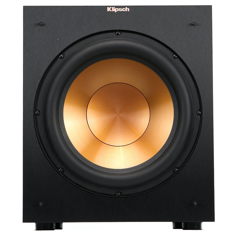 Klipsch Reference R-12SW 400W All-Digital Powered Subwoofer, Brushed Polymer Veneer
