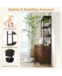 Cozito Cat Litter Box Enclosure 57 in Tall Storage Scratcher