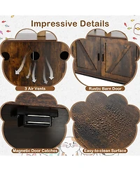 Cozito Cat Tower Industrial with Litter Box Enclosure and Condo