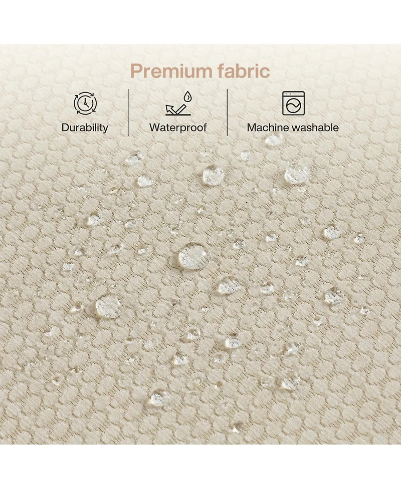 Tribesigns Patio Chair with Cushions, Outdoor Sofa with Metal Frame & Thick Seat Cushion, Modern Lounge Chair for Patio, Porch, Poolside