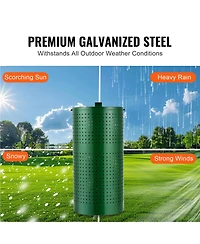 Cozito Dog Poop Trash Can 11.5 Gallon 50 Liner Bags Outdoor