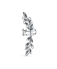 Bling Jewelry Climber Cartilage Leaf Ear Cuffs Wrap For Non Pierced Earrings