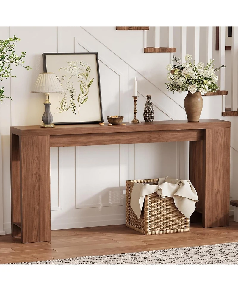 gaomon 70.9 Inch Console Tables for Living Room, Farmhouse Long Narrow Entryway Table for Entrance, Hallway, Foyer