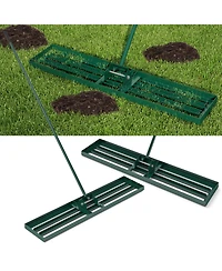 Sugift Heavy Duty Lawn Leveling Rake in for Soil