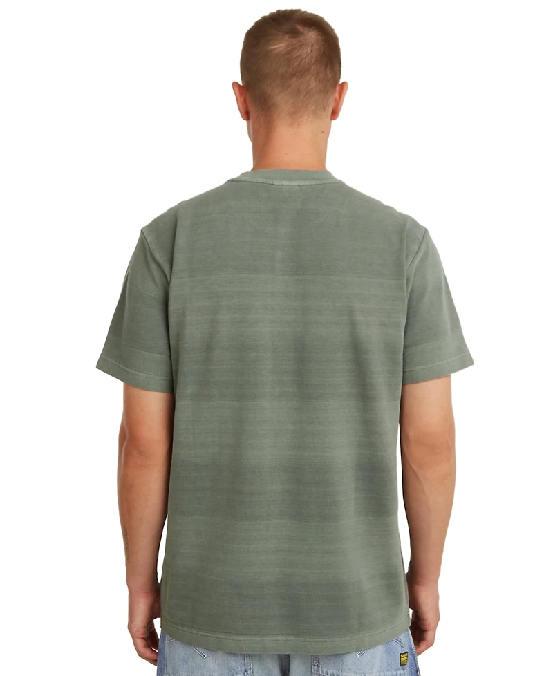 G-Star Raw Men's Washed Jacquard T-Shirt
