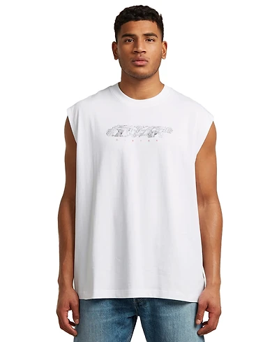 G-Star Raw Men's Graphic Sleeveless T-Shirt
