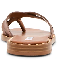 Steve Madden Women's Brutus Studded Slip-On Slide Sandals