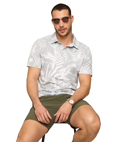 Chubbies Men's The Silver Leaf Short-Sleeve Polo Shirt