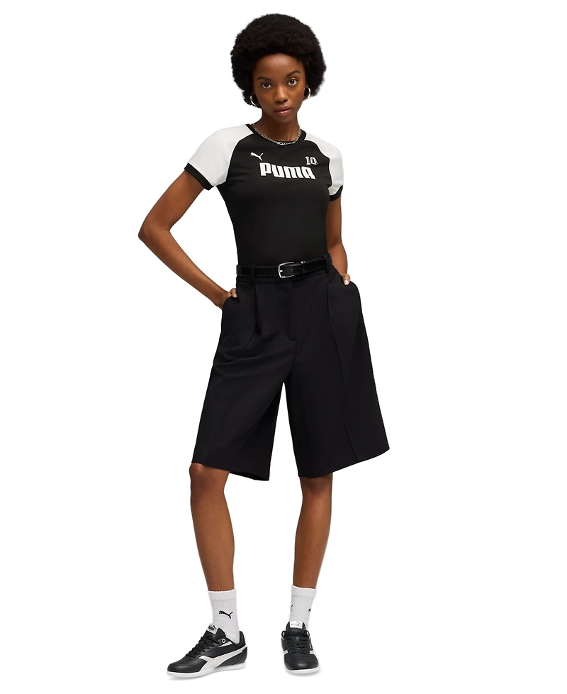 Puma Women's Short-Sleeve Crewneck T-Shirt