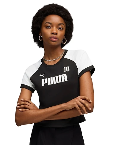 Puma Women's Short-Sleeve Crewneck T-Shirt