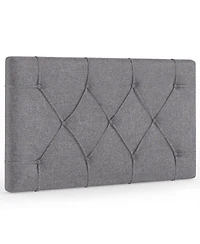 Gouun Fabric Upholstered Twin Size Headboard with Adjustable Height