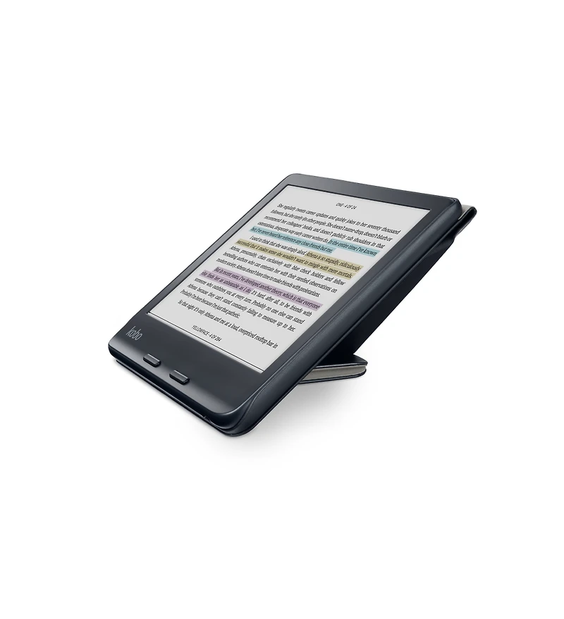 Kobo Libra Colour SleepCover Case | Sleep/Wake Technology Built-In 2-Way Stand Compatible with 7" eReader