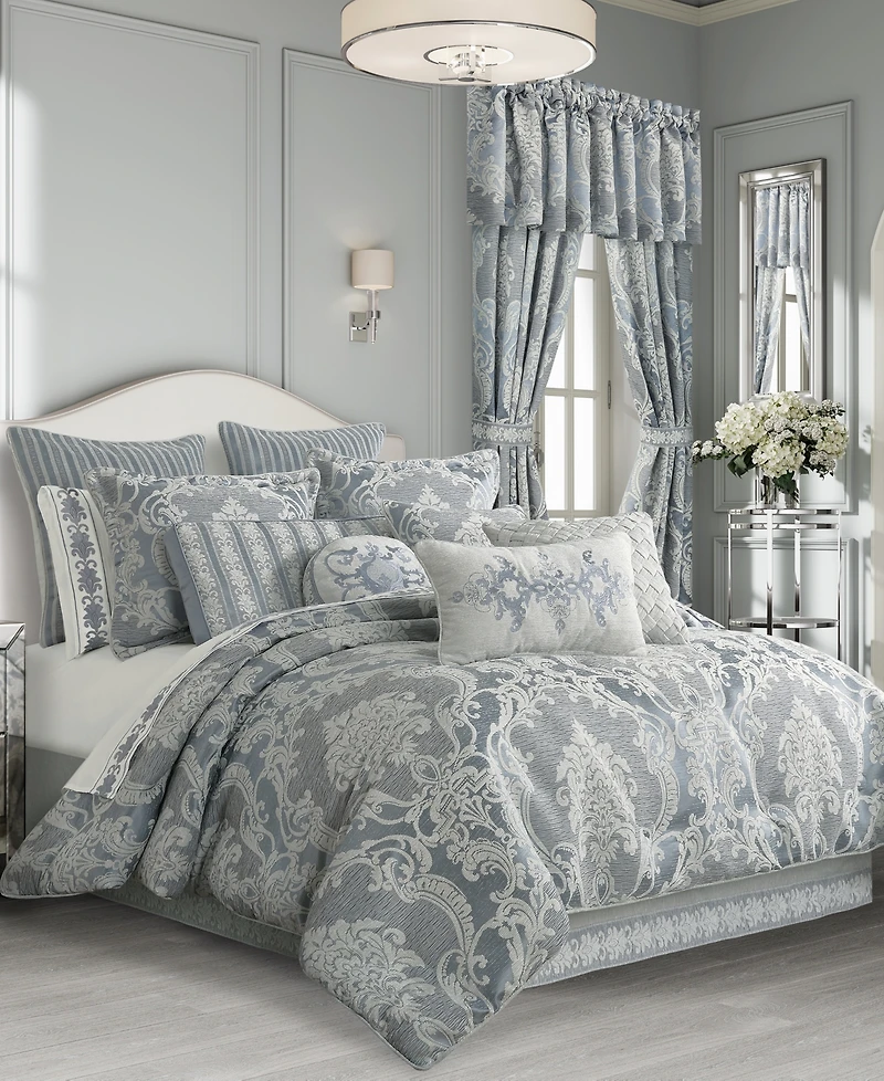 J Queen New York Queensbury Square Decorative Pillow, 20" x 20"