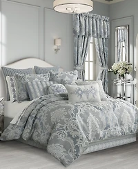 J Queen New York Queensbury Square Decorative Pillow, 20" x 20"