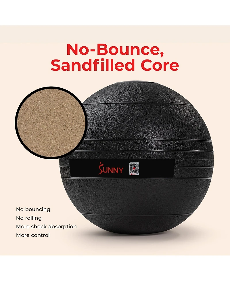 Sunny Health & Fitness Slam Ball