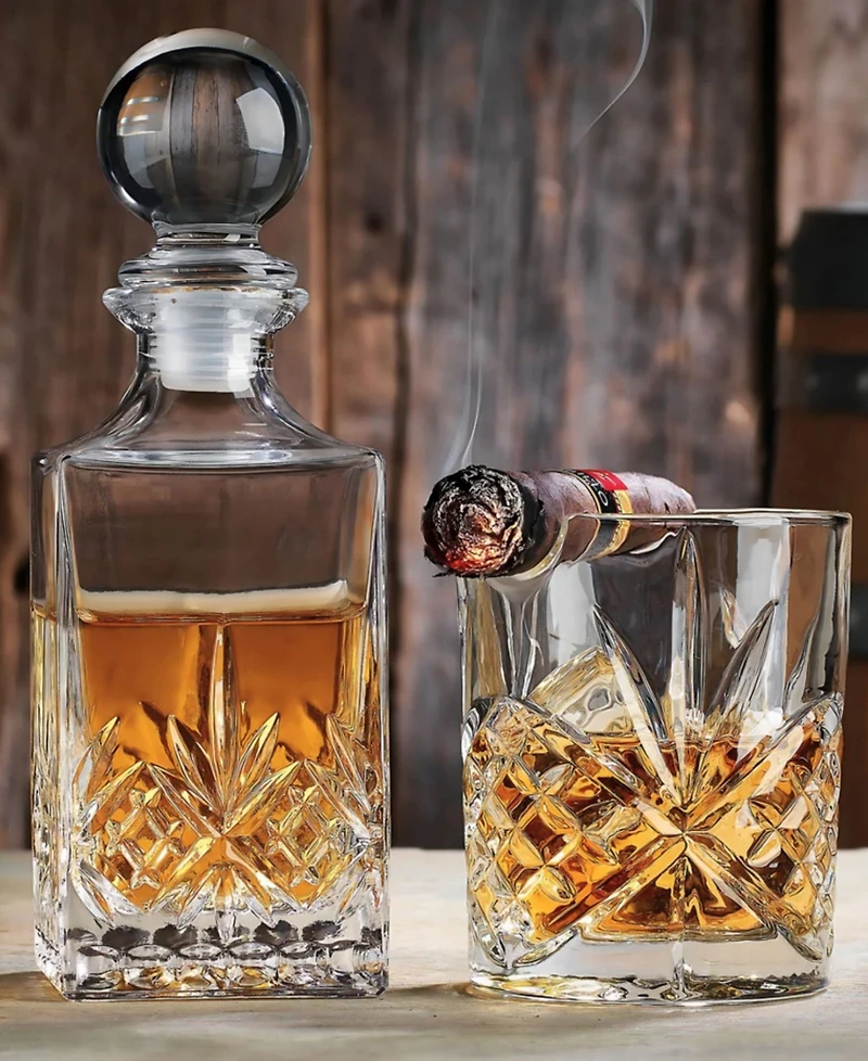Godinger Whiskey Rye Dublin 2-Pc. Decant Delight Set