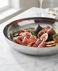 Godinger Guilded Large Round Serving Bowl