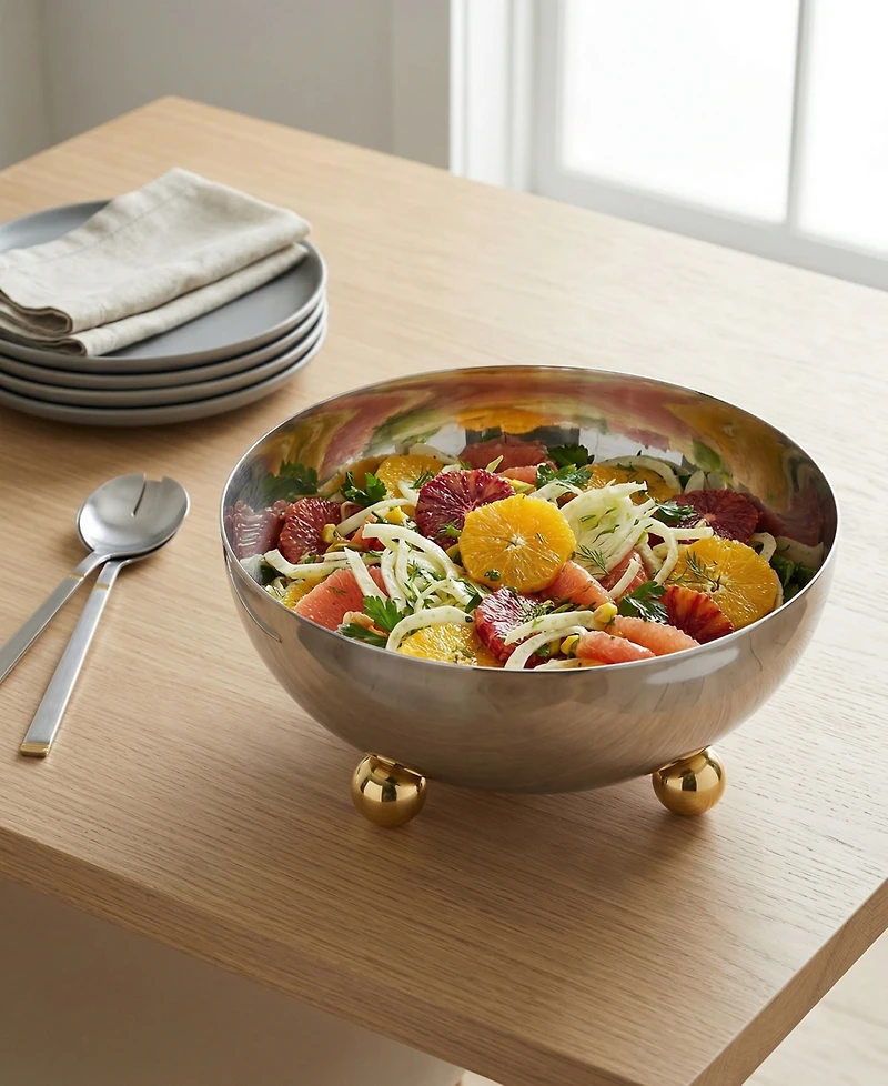 Godinger Temari Footed 176 oz. Salad Bowl