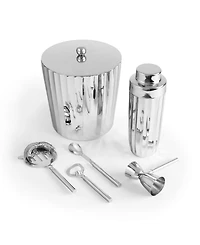 Godinger Waves Stainless Steel 5-Pc. Bar Tool Set