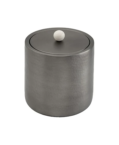 Godinger Temari Hammered Gunmetal 64 oz. Ice Bucket