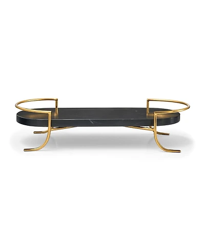 Godinger Farrah Oval Marble Tray