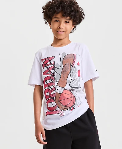 Jordan Boys' 8-20 Short-Sleeve Graphic T-Shirt