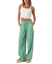 O'Neill Women's Sevie Patch Pocket Woven Pull-On Pants
