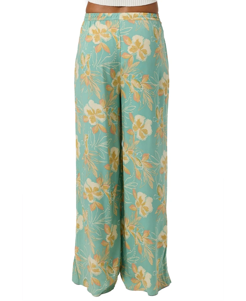 O'Neill Women's Viscose Rosalie Tiki Printed Pants