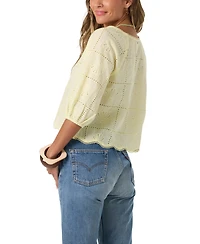 O'Neill Women's Cotton V-Neck Flora Top