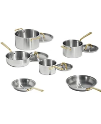 Made In Stainless Steel Clad 10-Piece Cookware Set