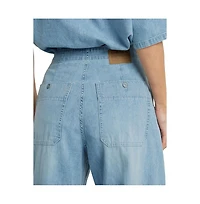 G-Star Women's Belted Cargo Loose Jeans