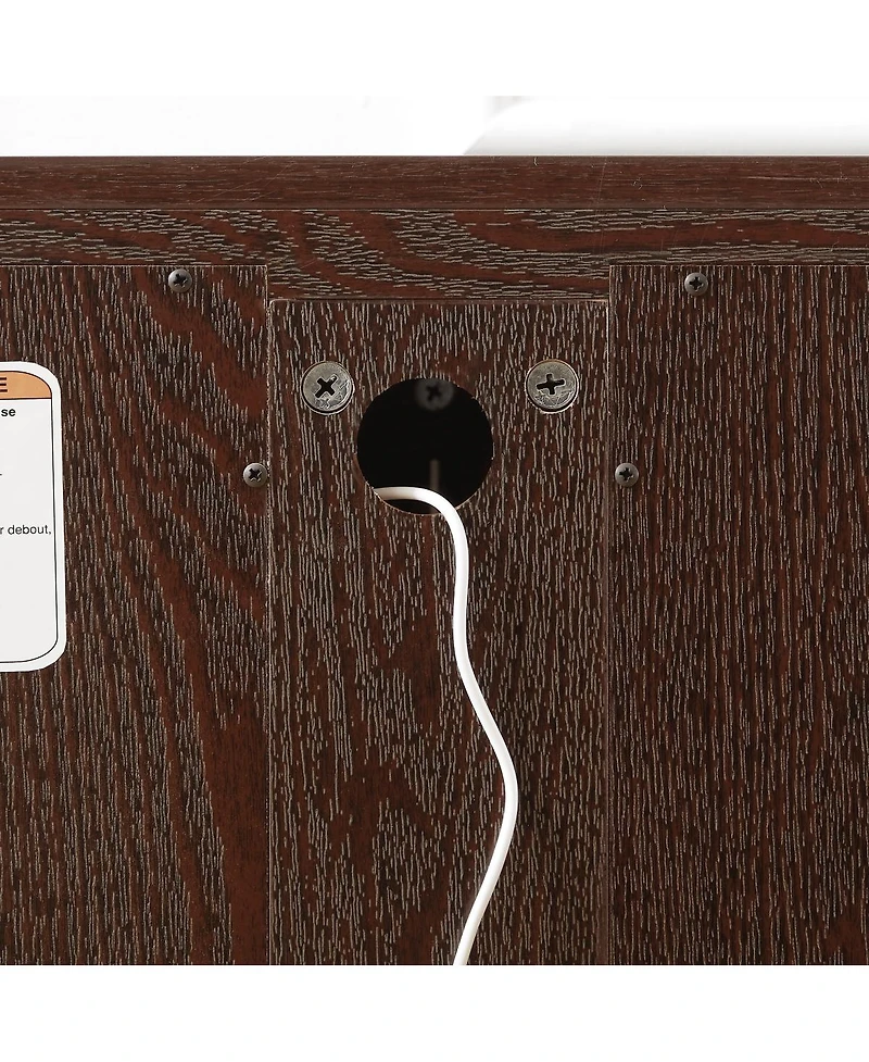 Streamdale Furniture Glass Door Curio Display Cabinet