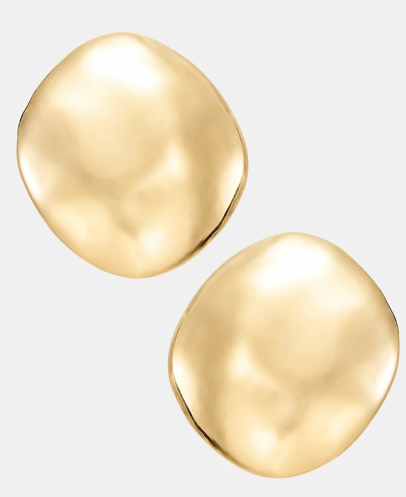 I.n.c. International Concepts Sculptural Button Earrings, Macy's Exclusive