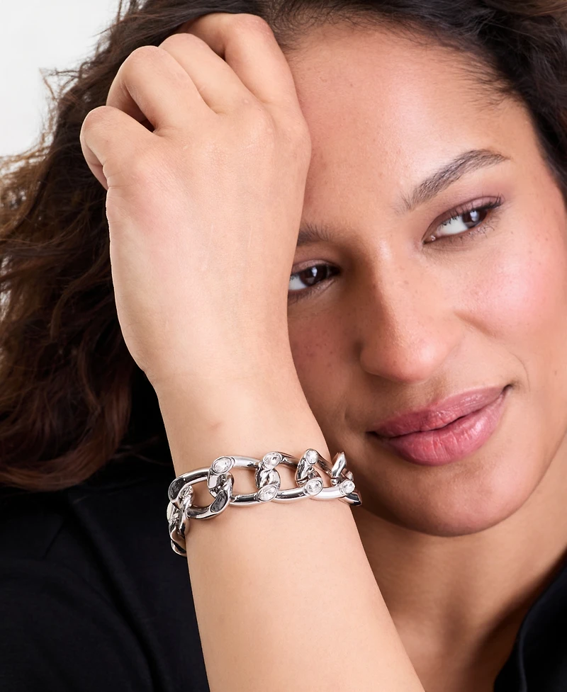 I.n.c. International Concepts Crystal Chain Bracelet, Macy's Exclusive