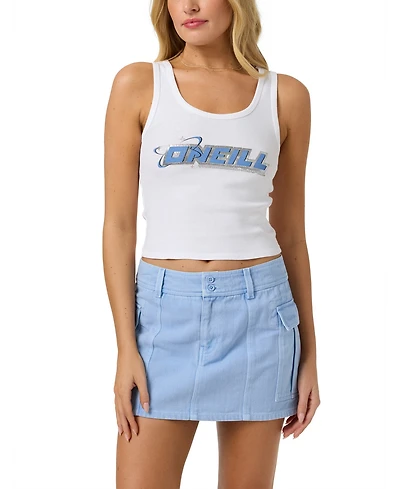 O'Neill Women's Atomic Scoop Neck Cotton Tank Top