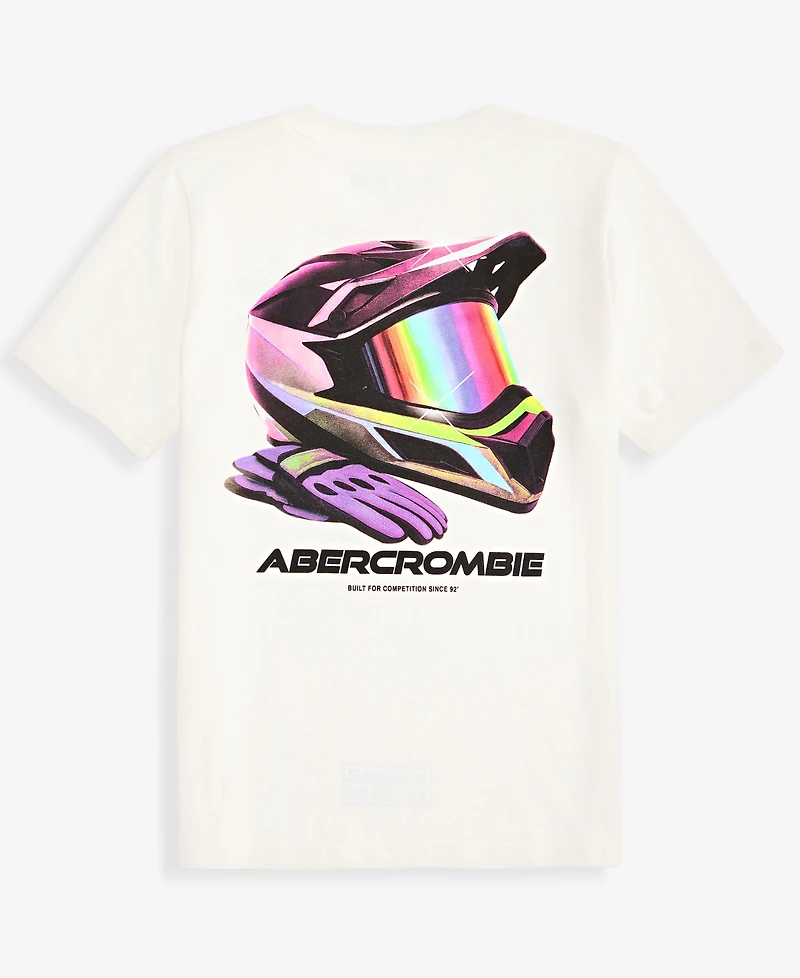 abercrombie kids Boys 8-20 Racing Helmet Tee