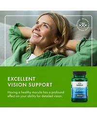 Swanson Lutein Eye Vision Retina Macula Health Supplement 40 mg 60 Softgels Sgels