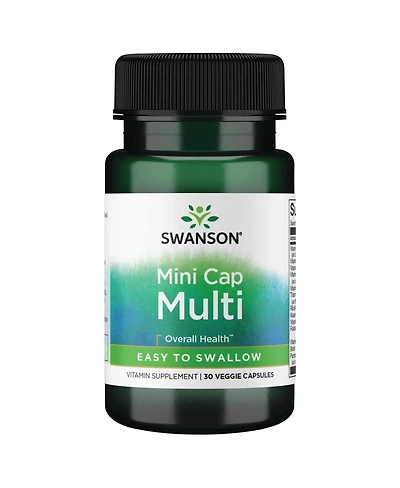 Swanson Daily Multivitamin Without Minerals 30 Veg Capsules