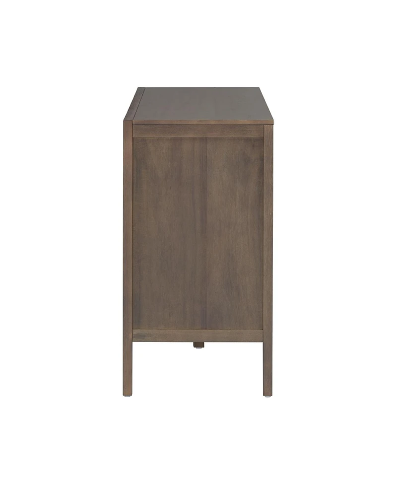 Streamdale Furniture Farmhouse Sideboard with Pine Veneer, 2 Doors