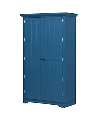 Streamdale Furniture Shaker Pantry Cabinet with Drawers and Shelves