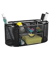 Gnuadz Mesh Desk Organizer Pen Holder Drawer Storage