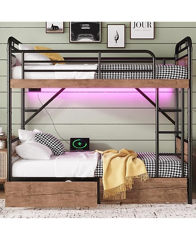Lucky One Metal Bunk Bed