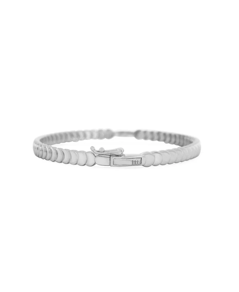 The Lovery Sterling Silver Wave Bangle