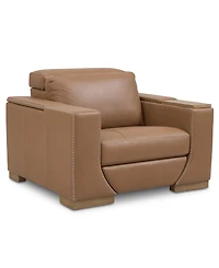 Holtman 33" Leather Power Recliner