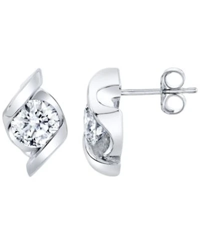 Macys Certified Lab Grown Diamond Stud Earrings